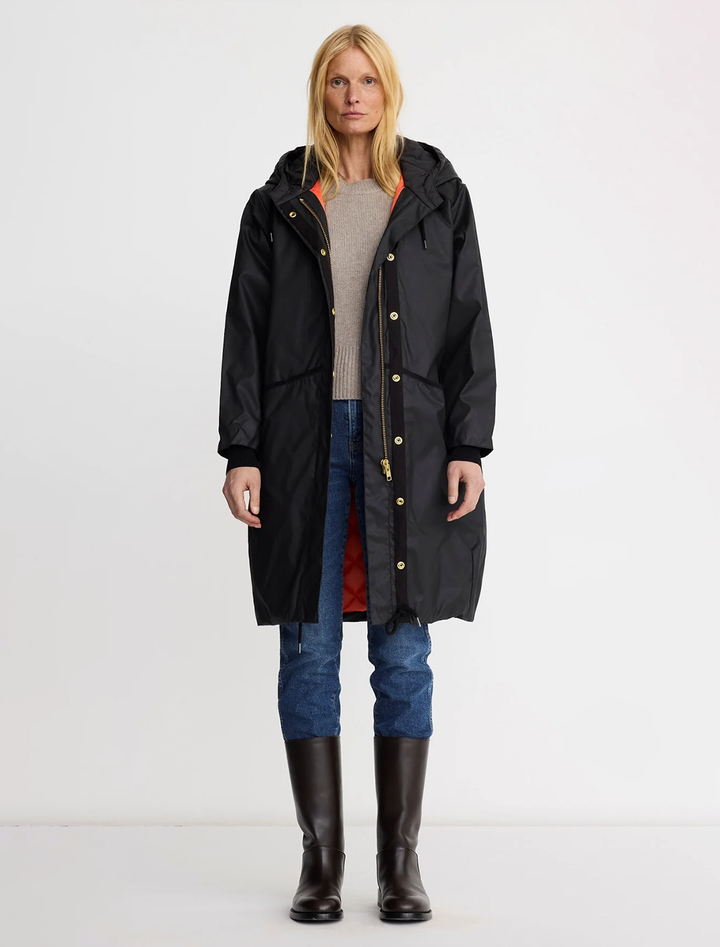 dark and stormy anorak in black