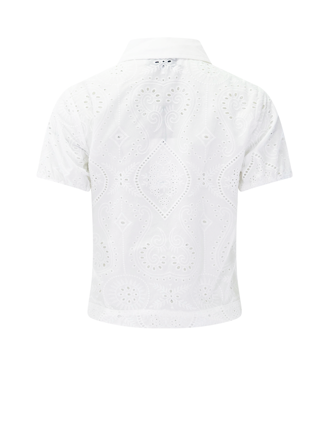 niccolo western eyelet top