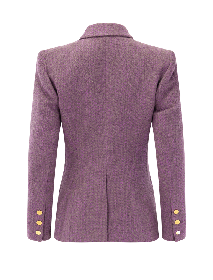 kyomi blazer in dusky orchid