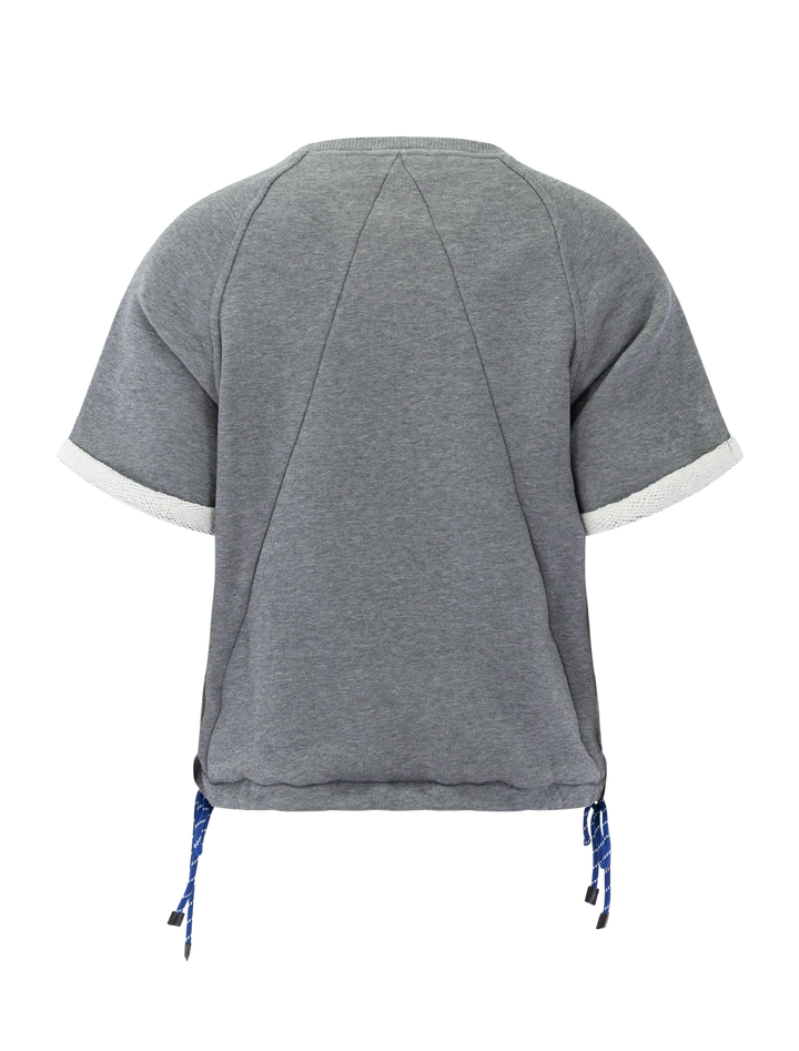 vintage terry tee in heather grey