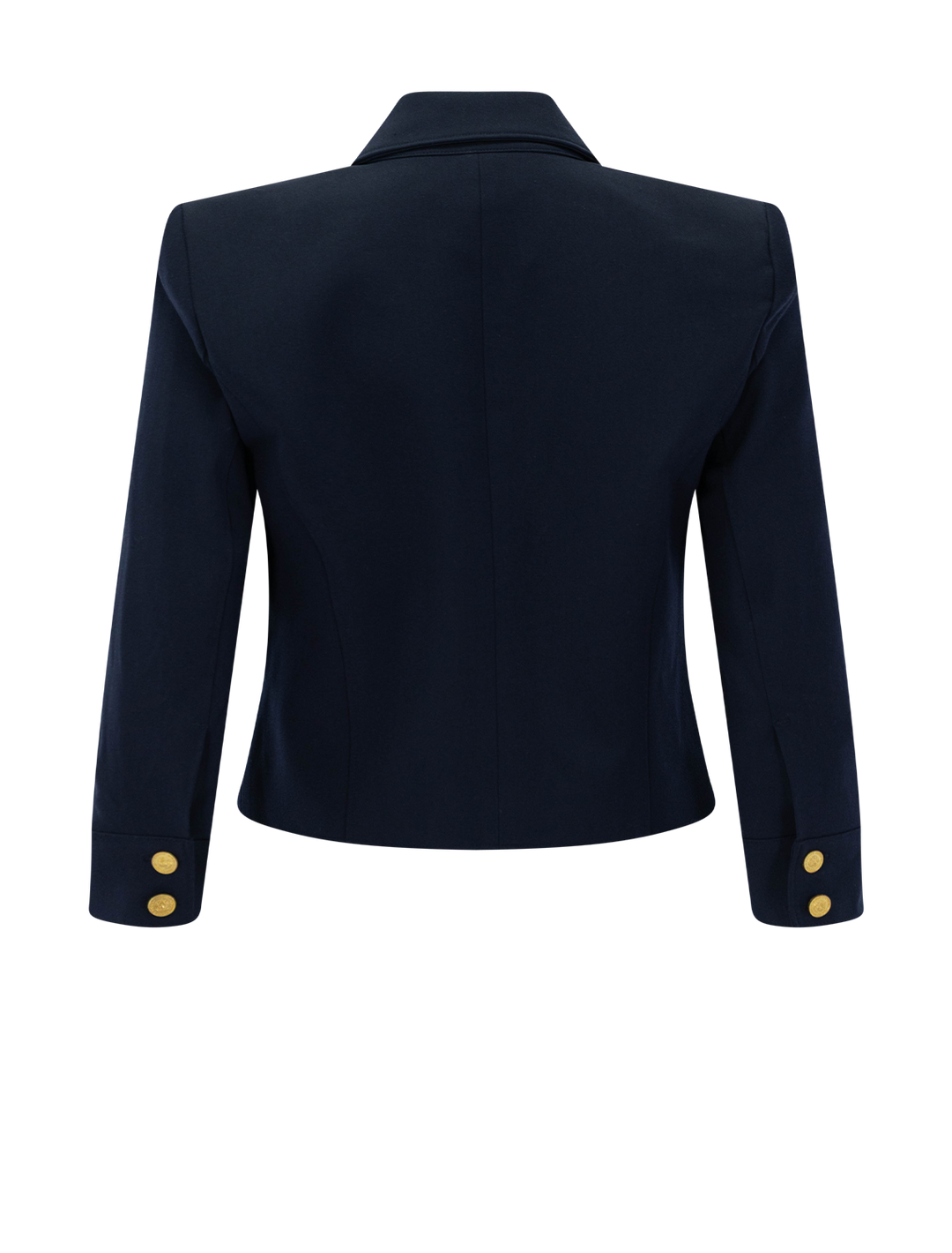 kumi cropped jacket in midnight