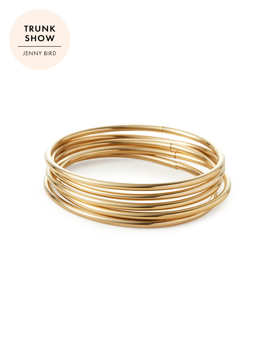 dane bangle set in two-tone - 5pk