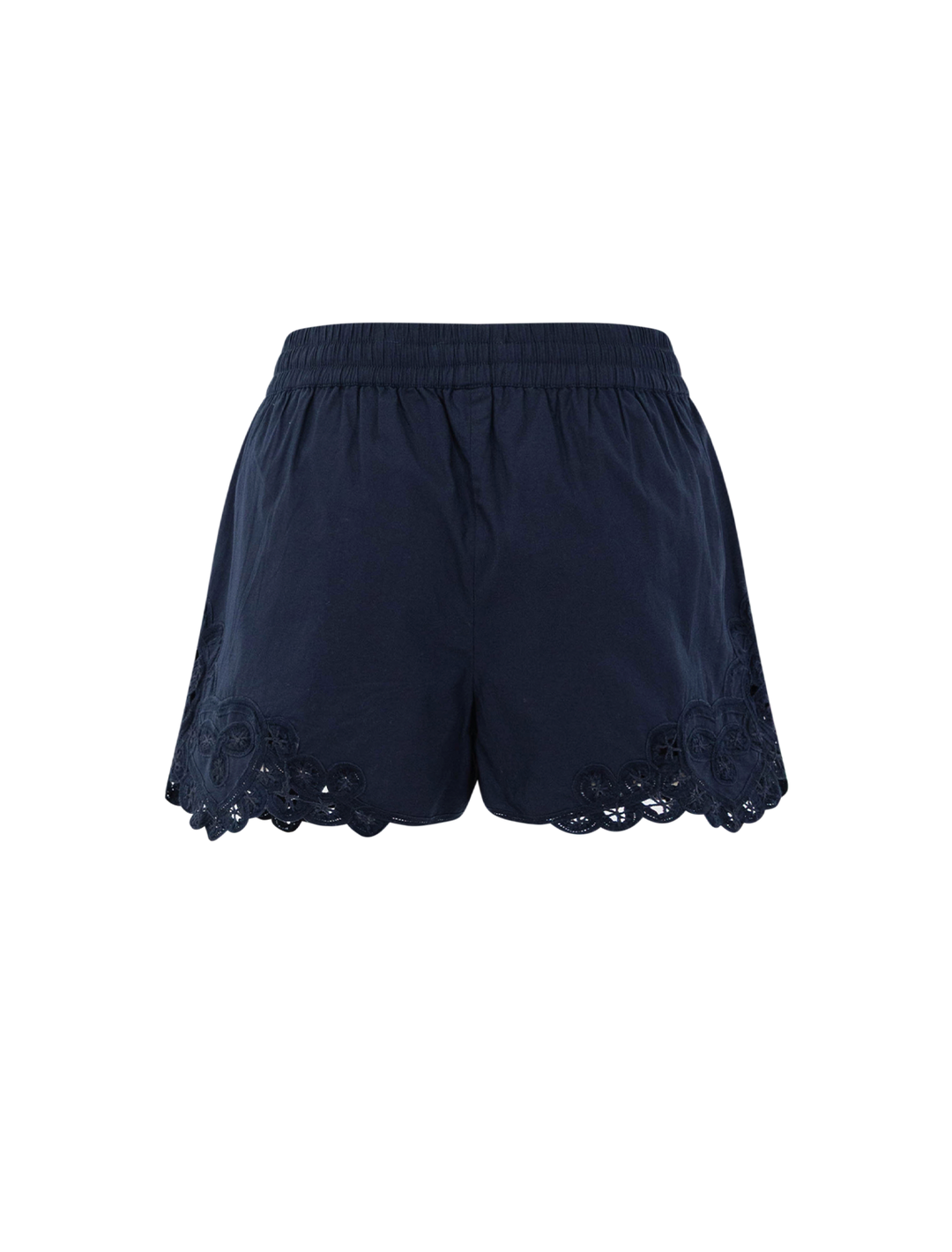 vivaldi embroidery short in navy