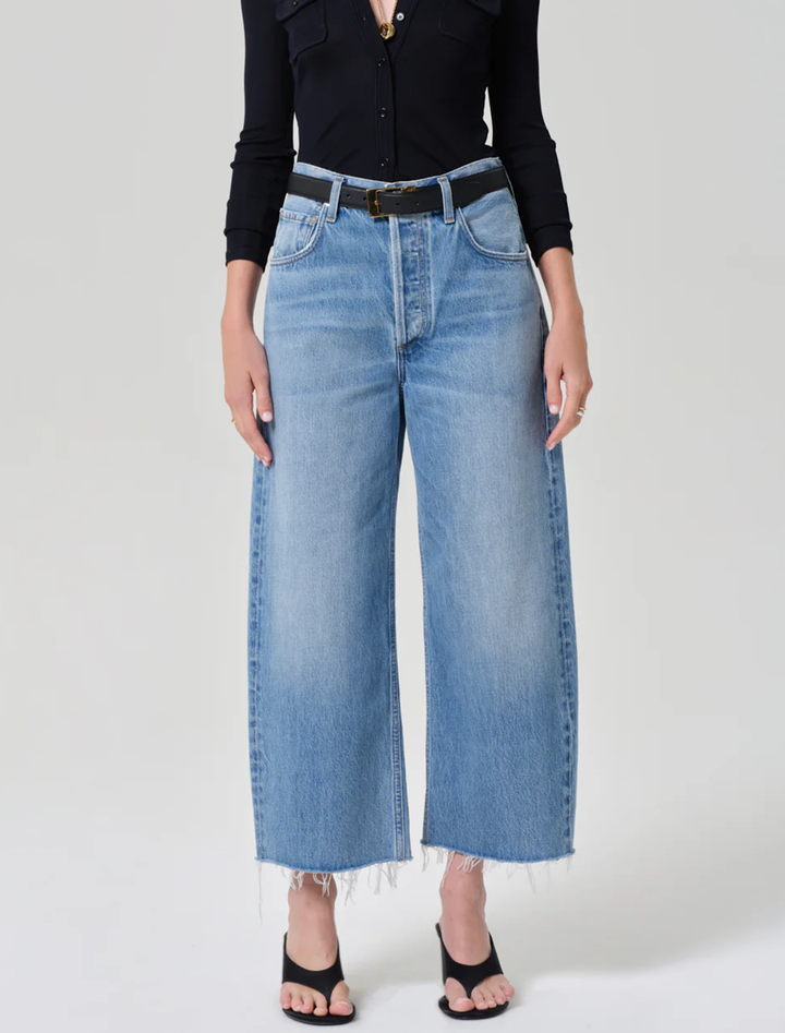 ayla raw hem crop in honour