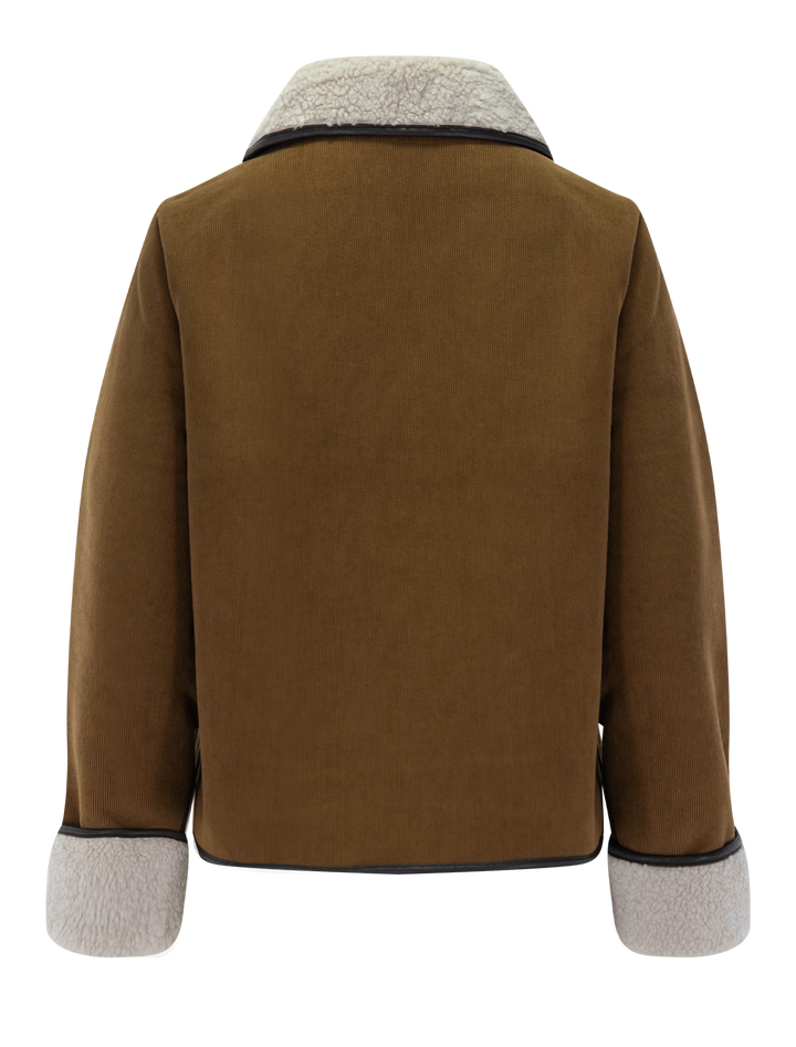 penny fleece casual jacket