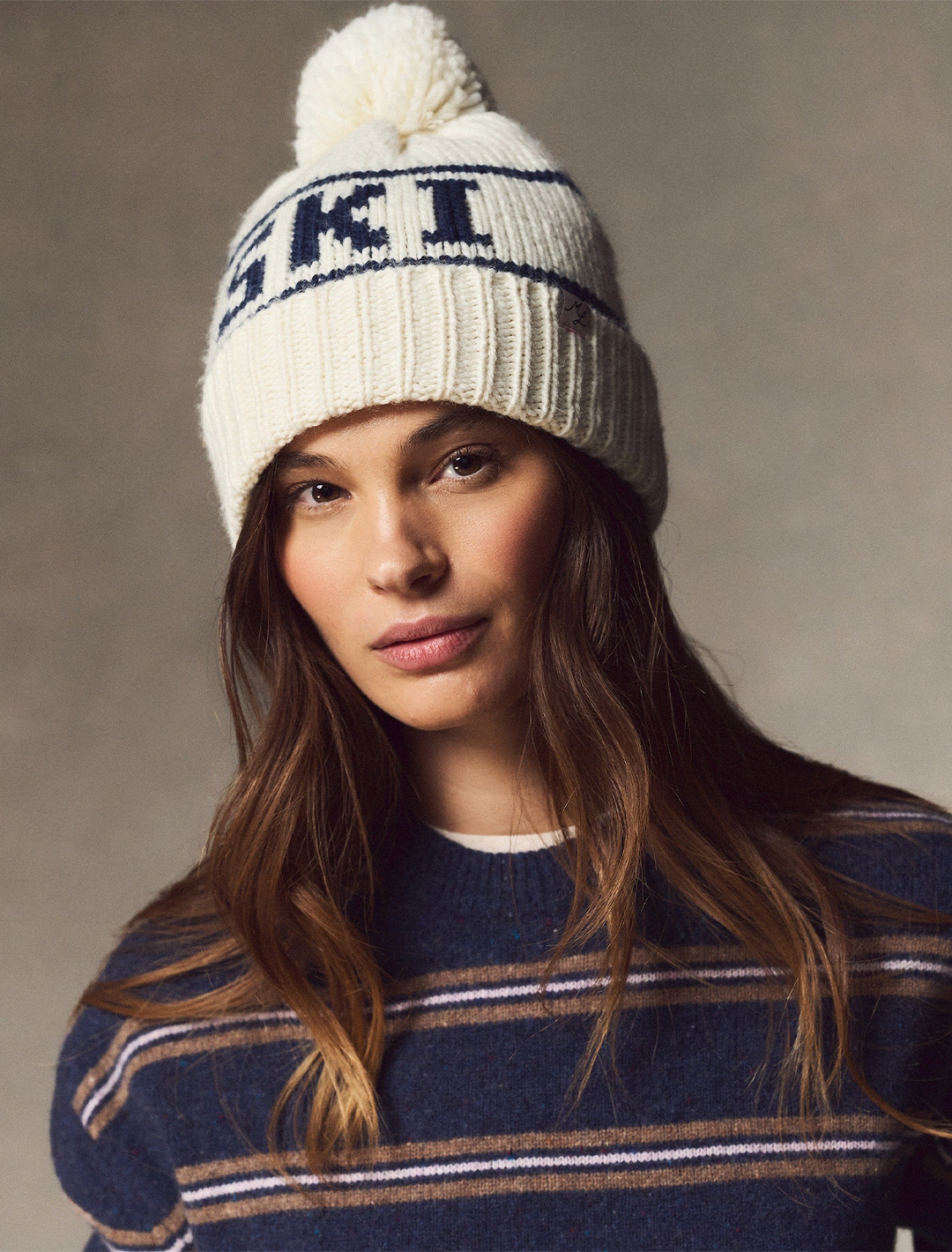 ski pom beanie