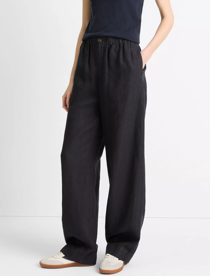 hemp utility pant in new black