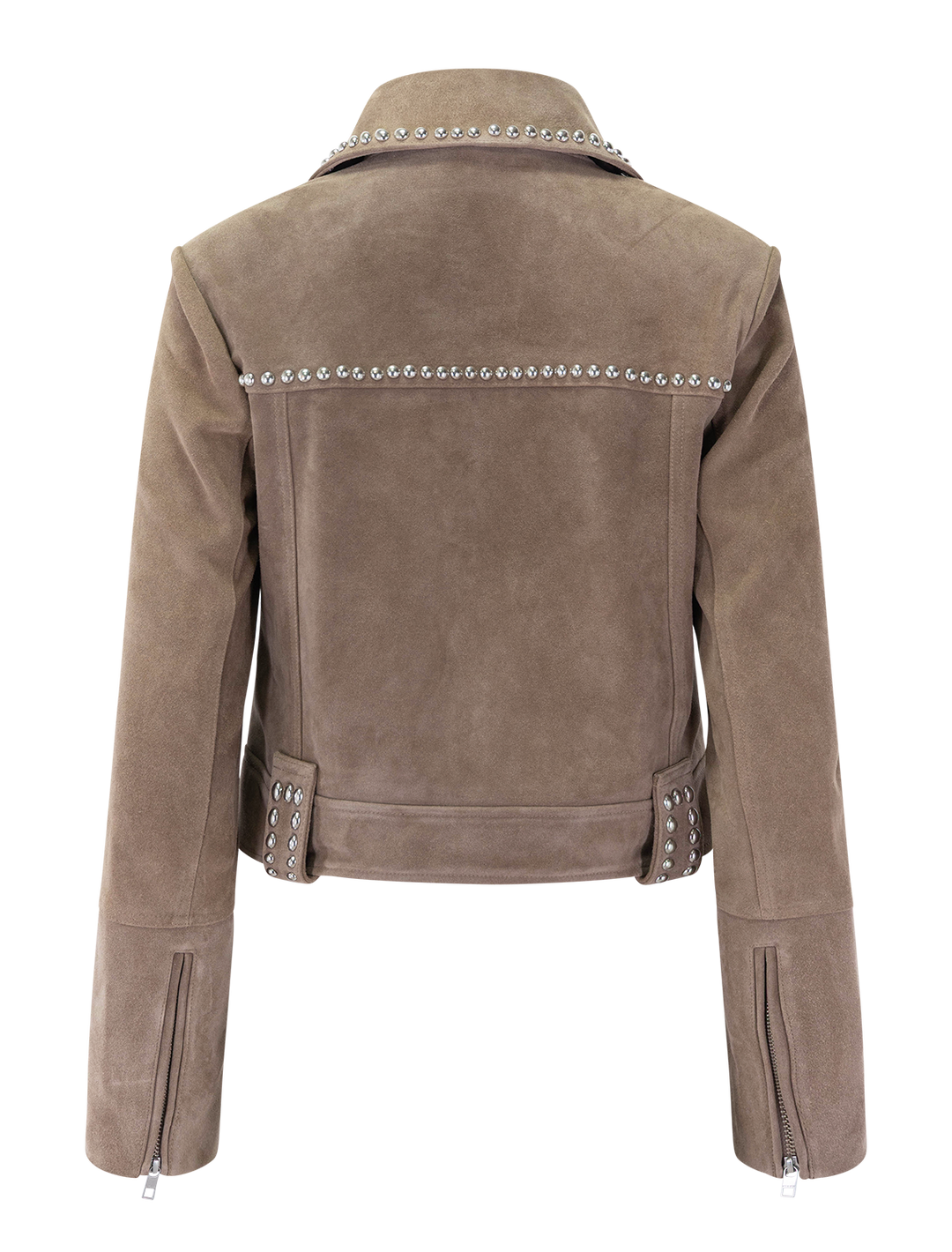 hugo suede jacket in dune