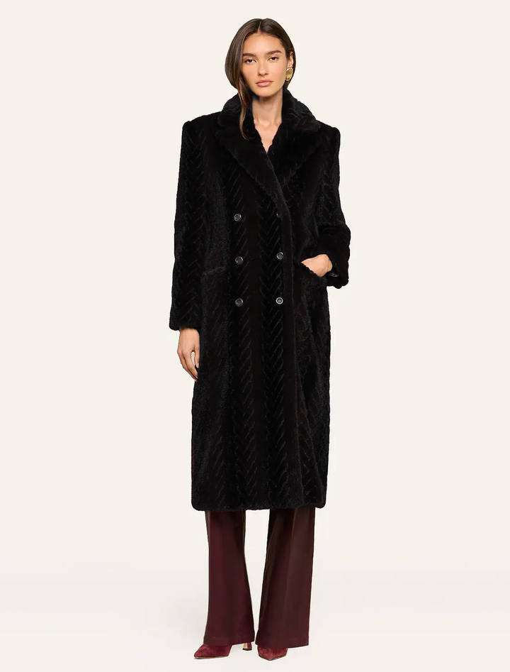 icelyn coat in black