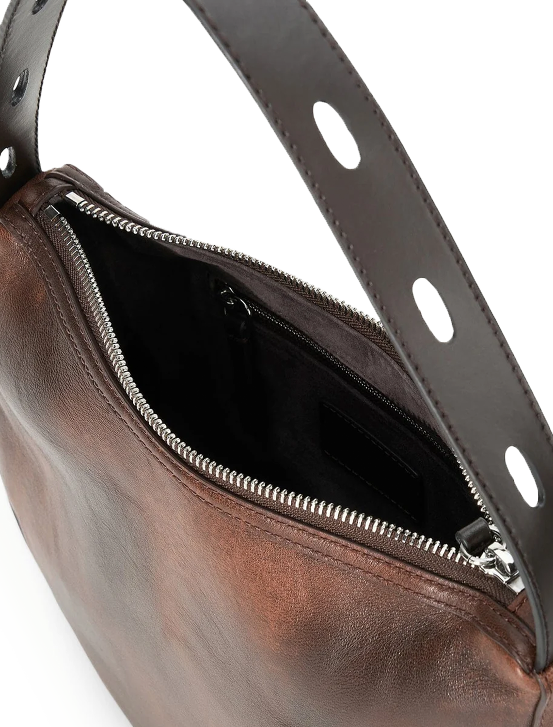 levi bag in distressed espresso