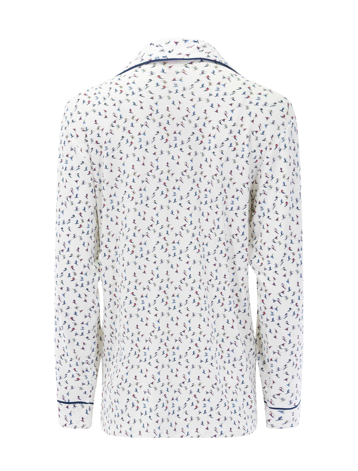 gisele pajama set in on the slopes print