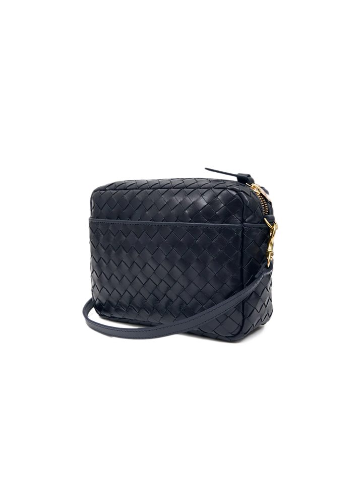 midi sac with pocket in twilight woven