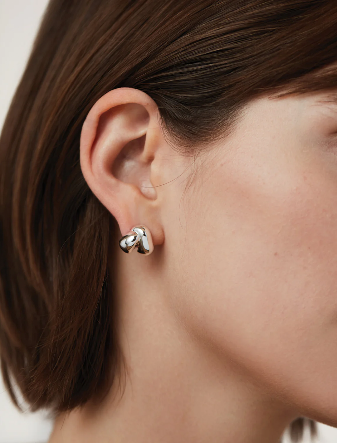beatrix earrings in silver