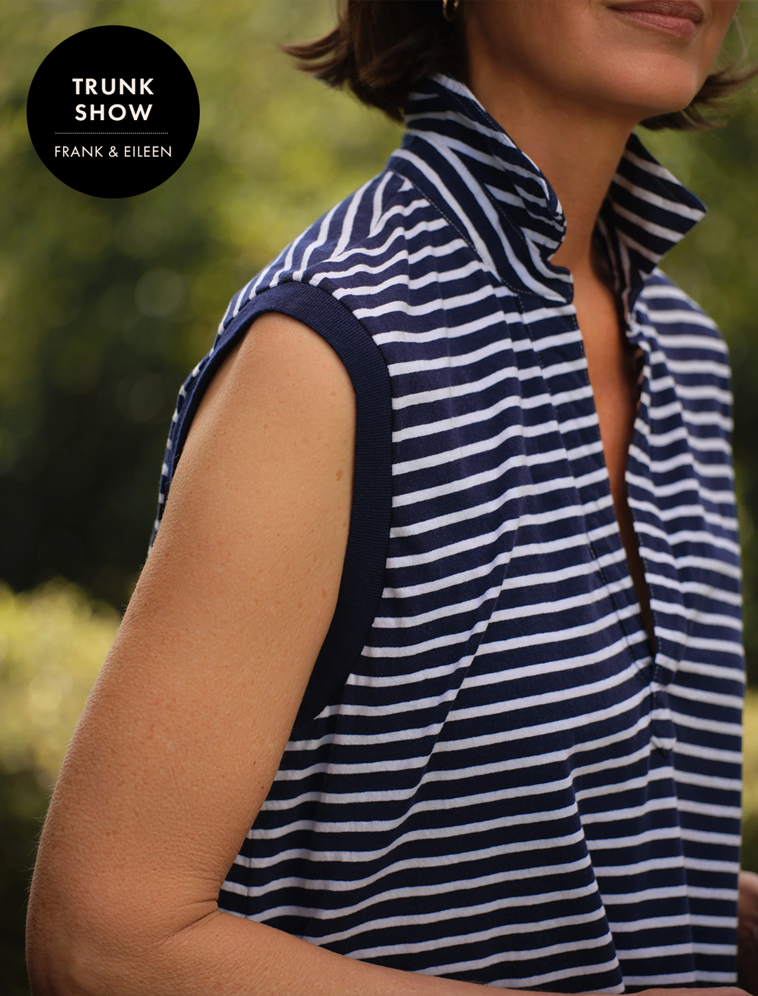 olivia in yacht stripe
