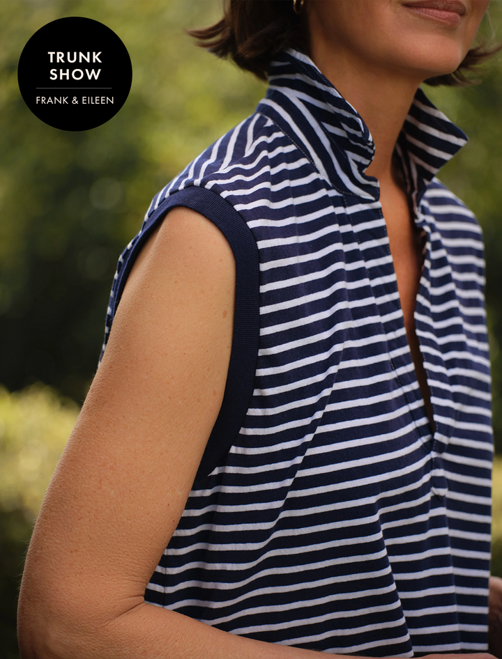 olivia in yacht stripe