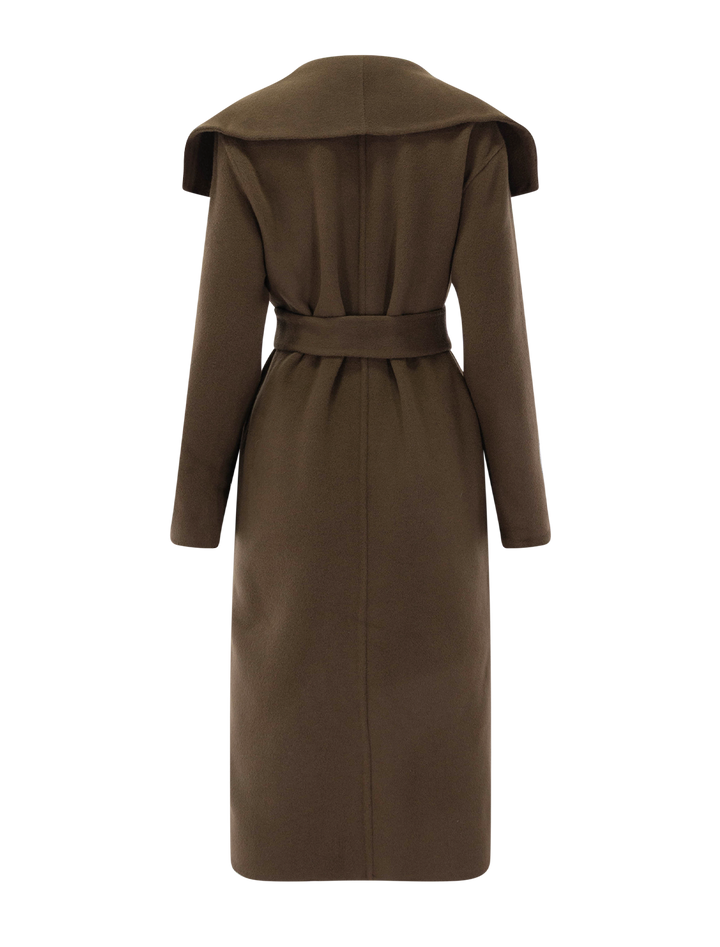 blanket coat in bronze