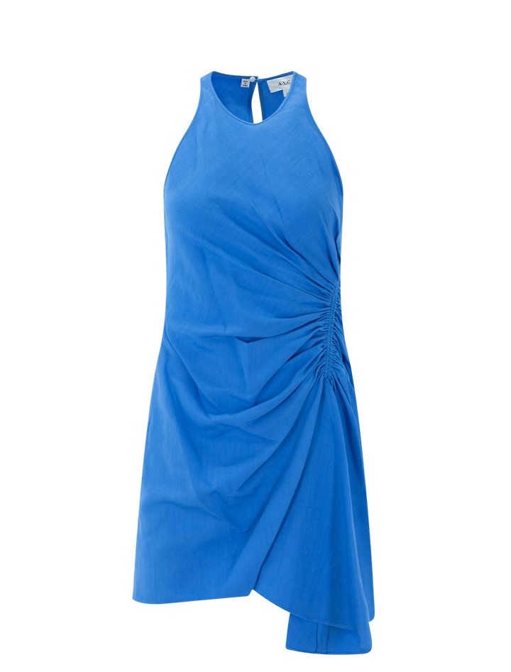 rue dress in boca blue