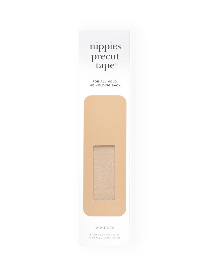 nippies precut boob tape | creme
