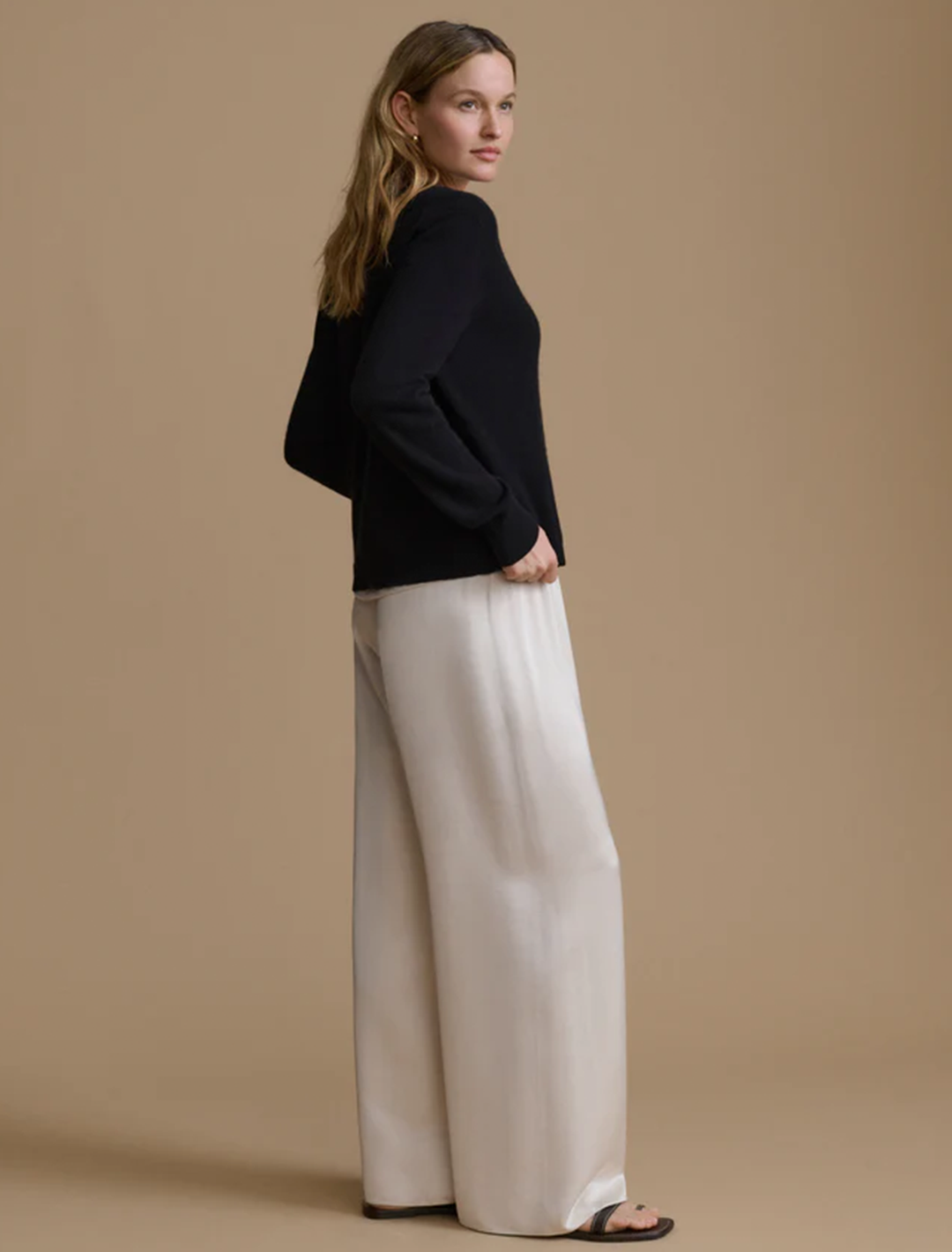 demi pant in ivory
