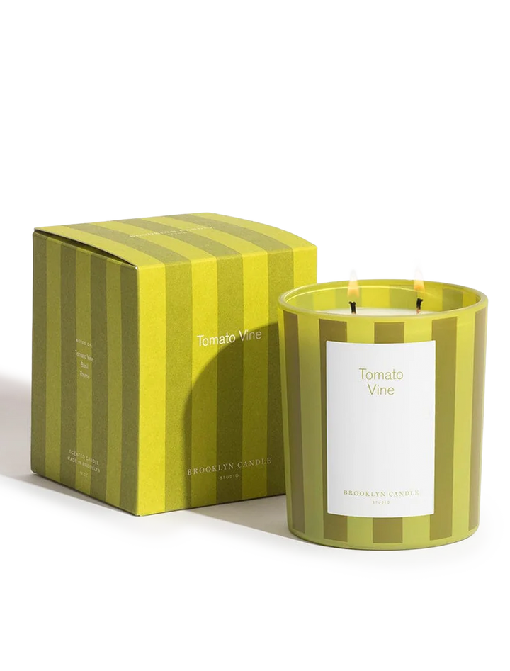 tomato vine candle