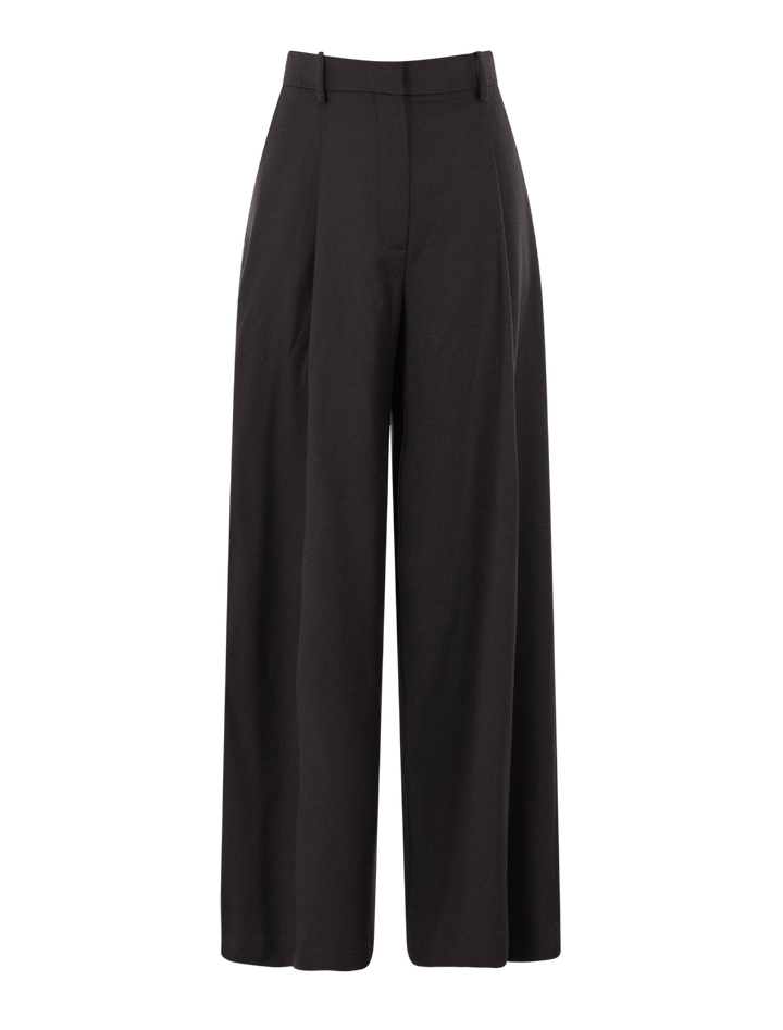 wide trouser in cacao
