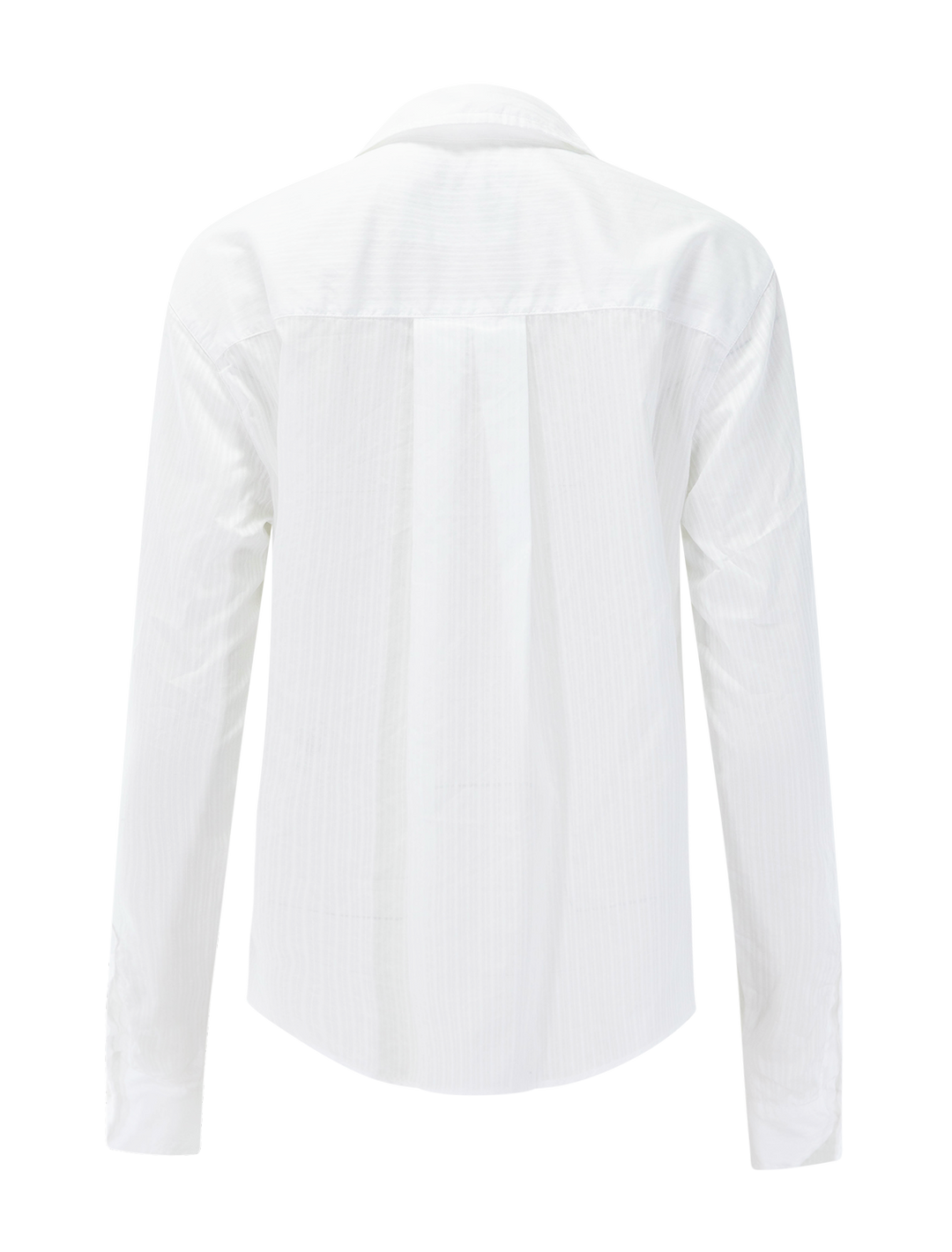 silvio in sheer white stripe