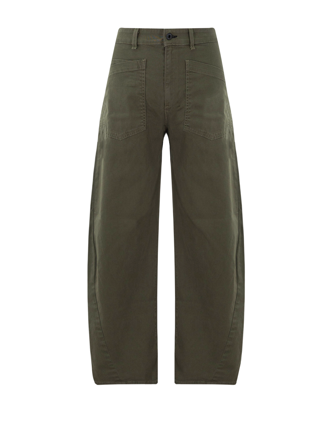 twisted barrel in safari green