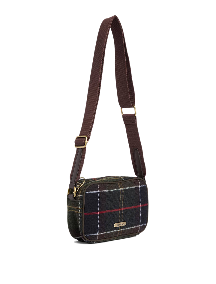 contine tartan mini crossbody bag