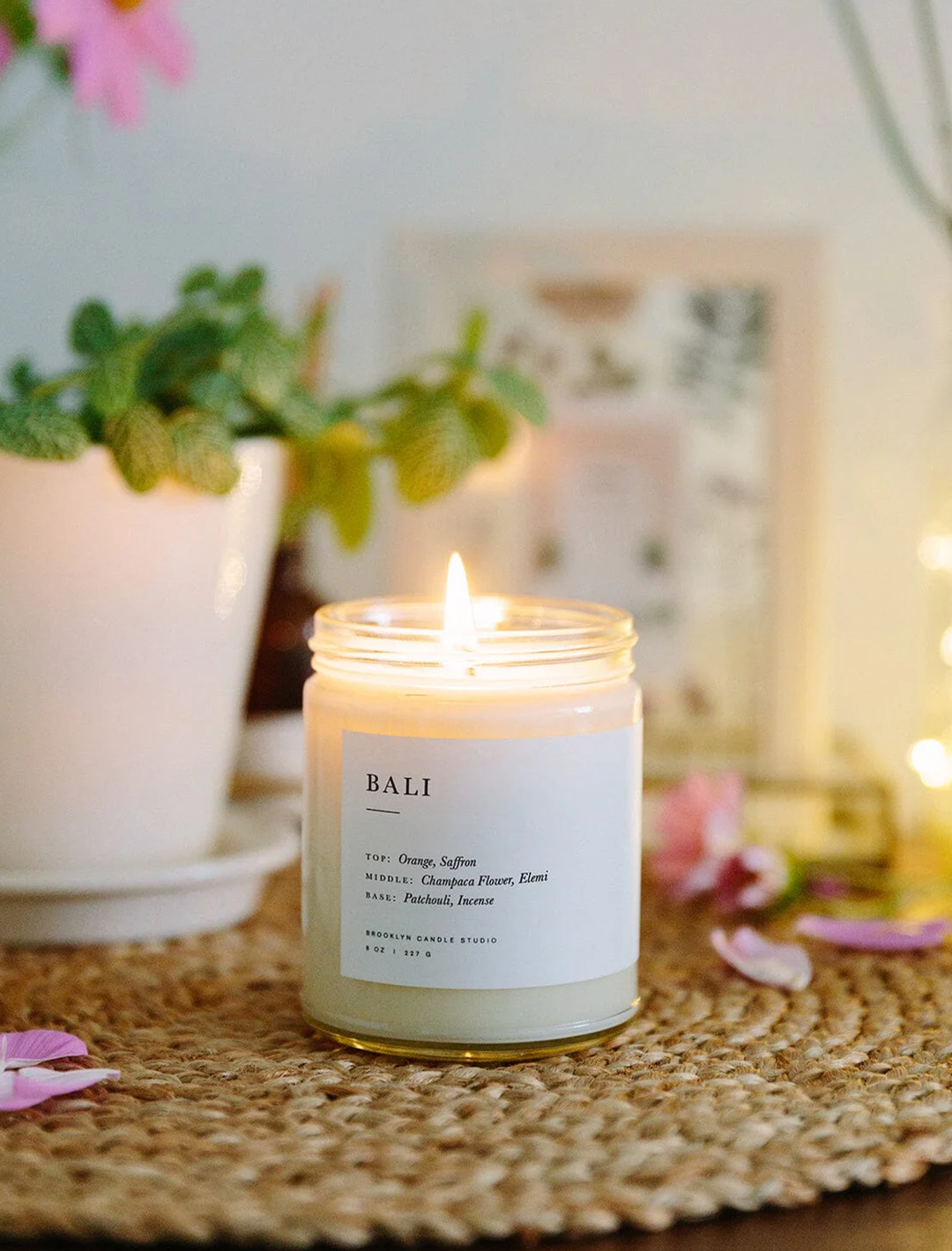 bali jar candle
