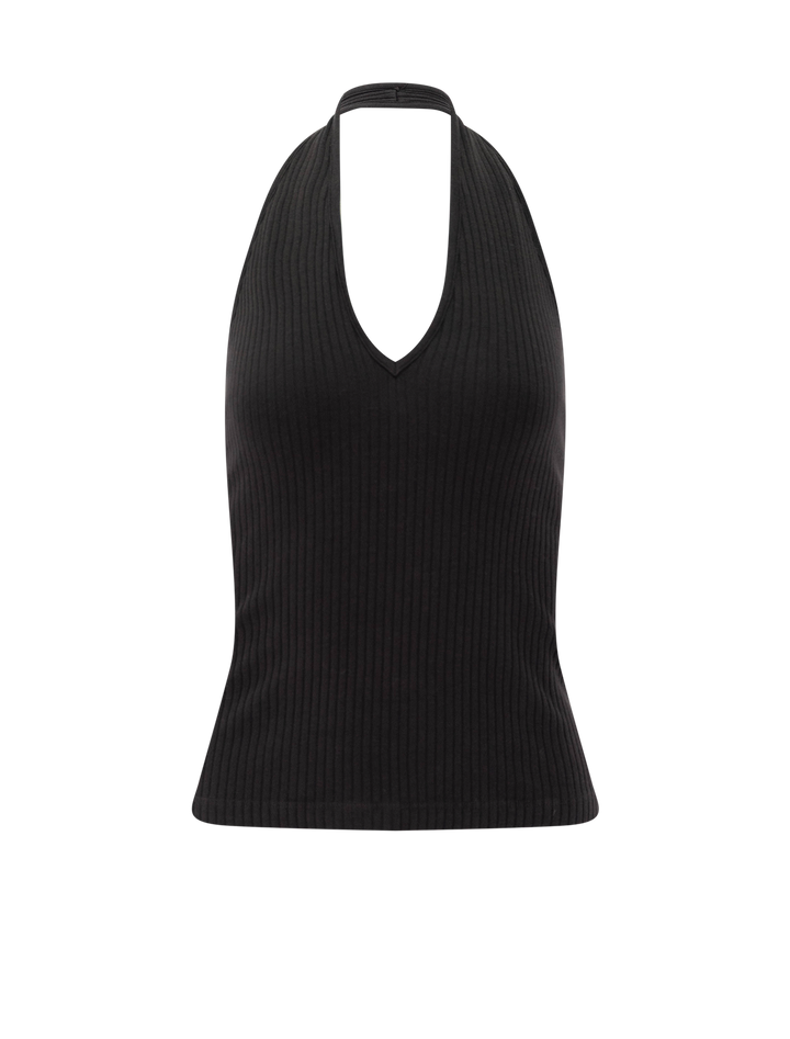 thea halter in chocolate
