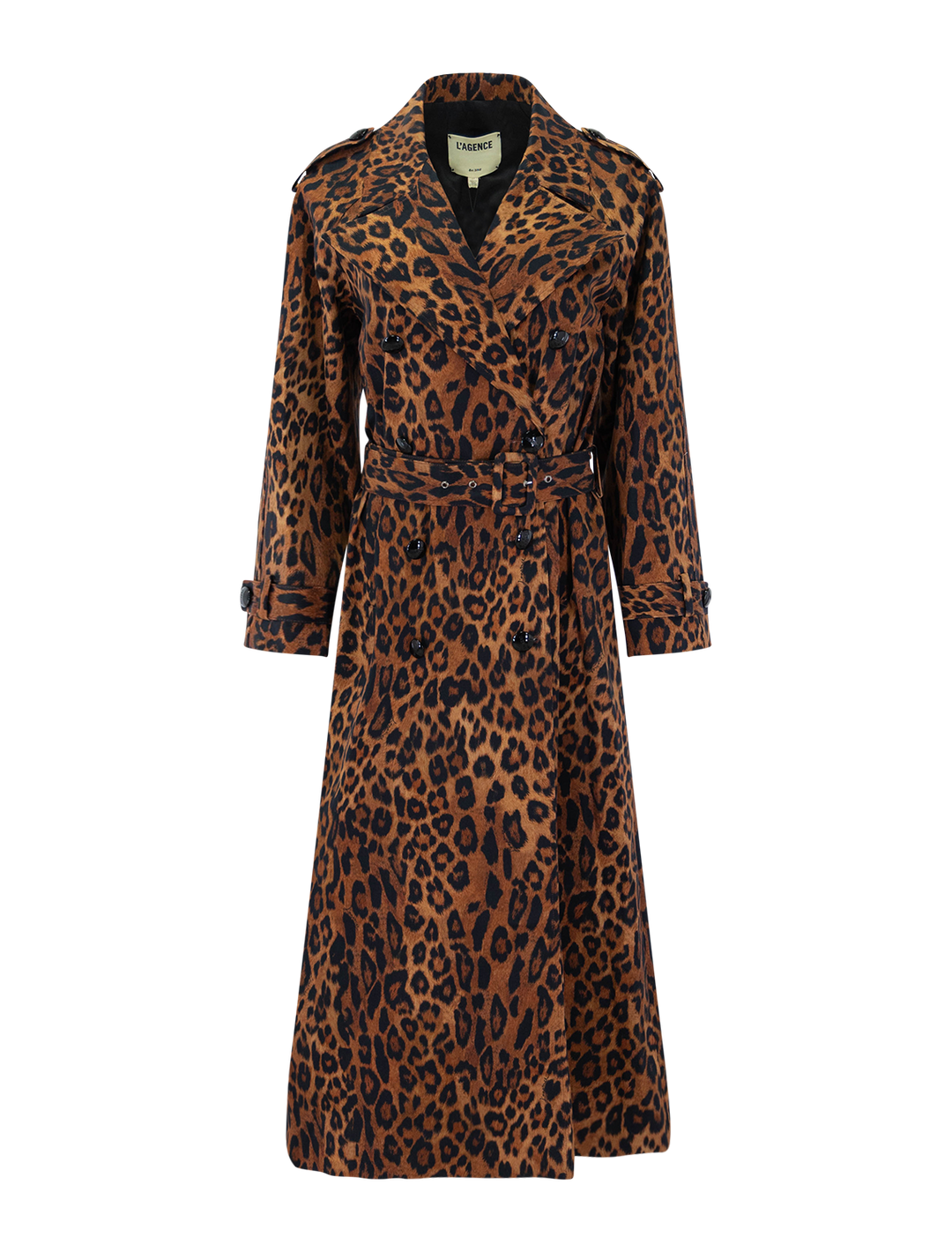 brinley trench in leopard
