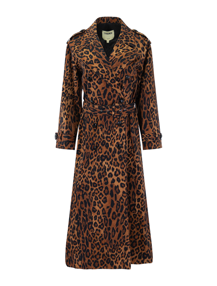 brinley trench in leopard