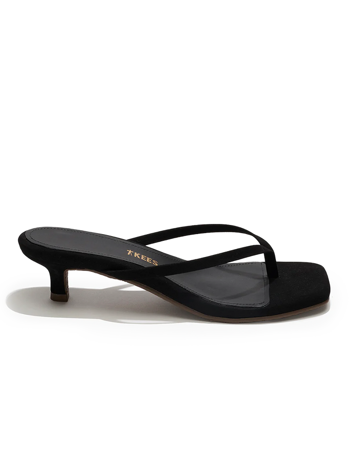 square toe julia in sable suede
