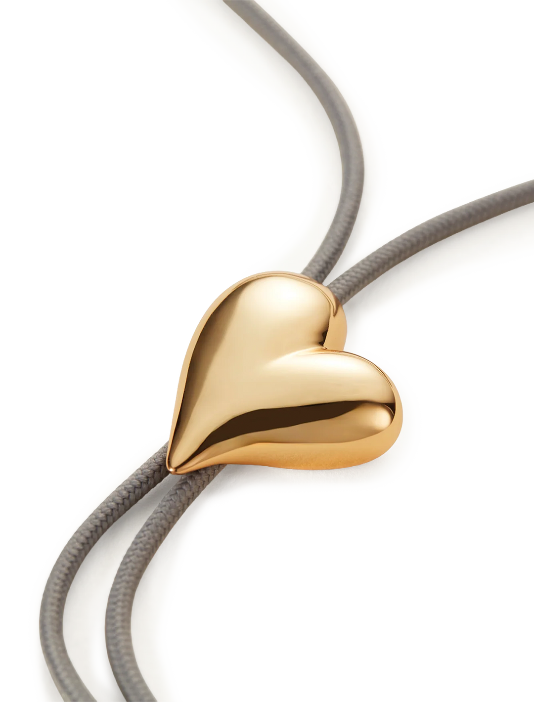 art heart bolo tie necklace