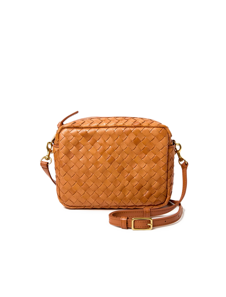 midi sac in natural diagonal woven
