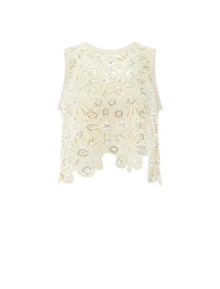 lois top in beige