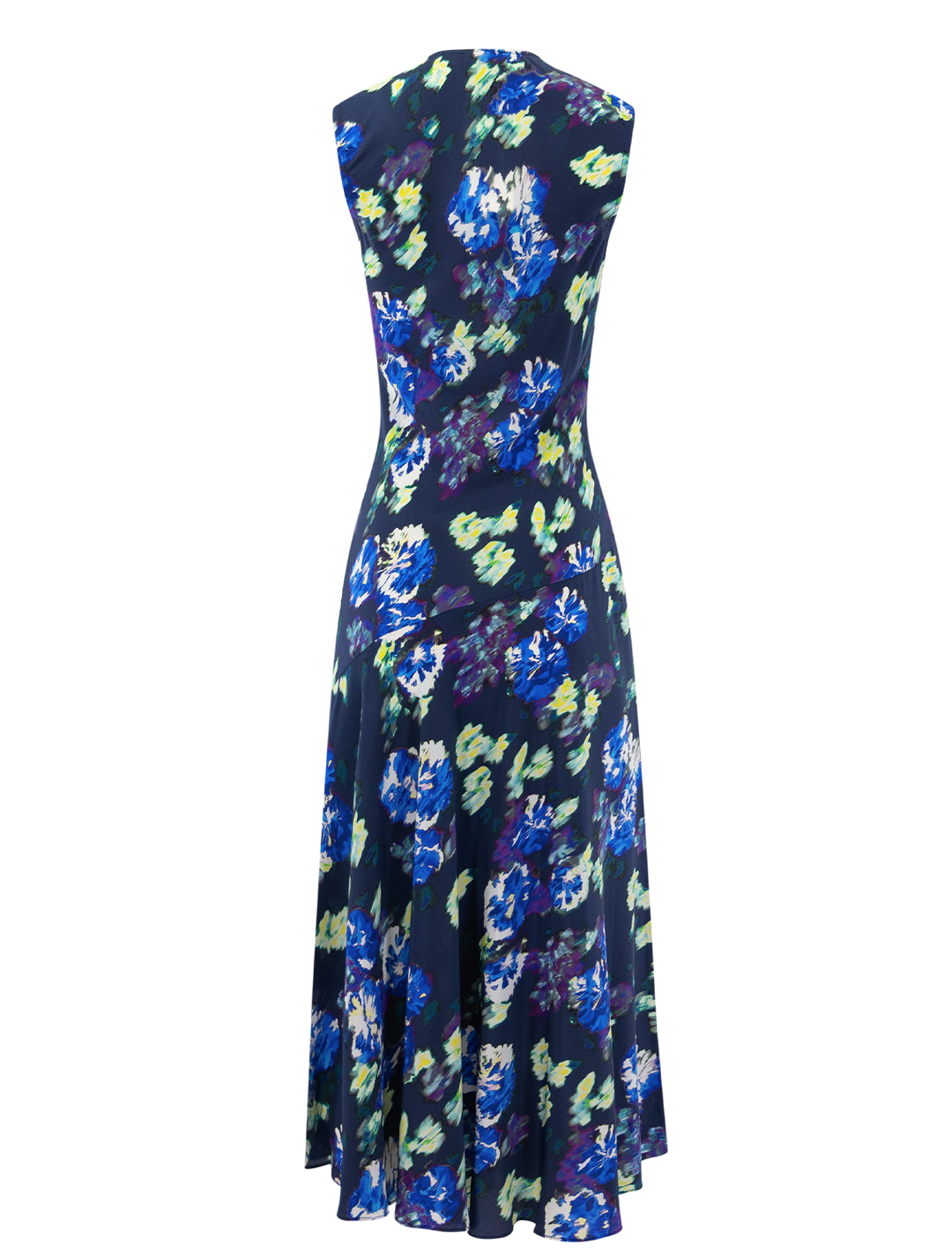 elowen silk dress in evening bloom
