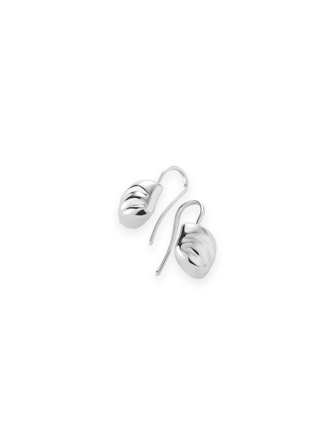 rue drop earrings in silver