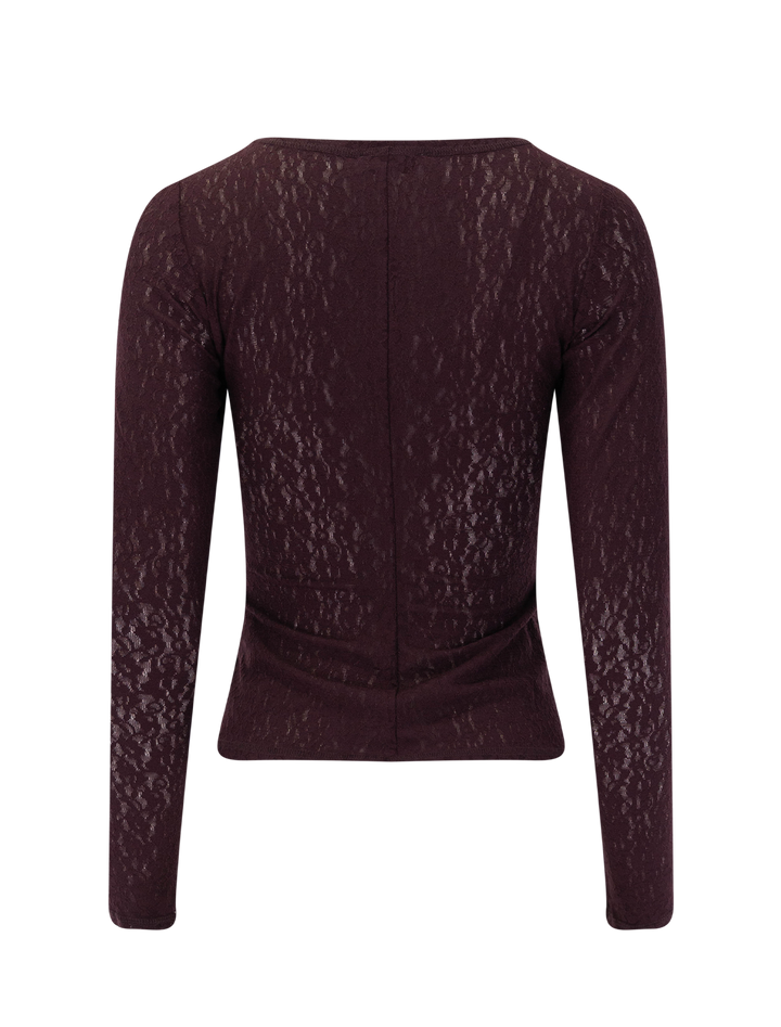molly top in prune