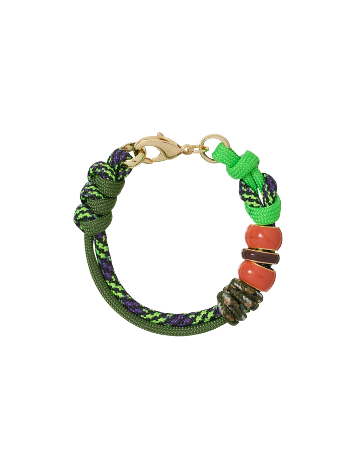 the super size happy cord bracelet in seagrass