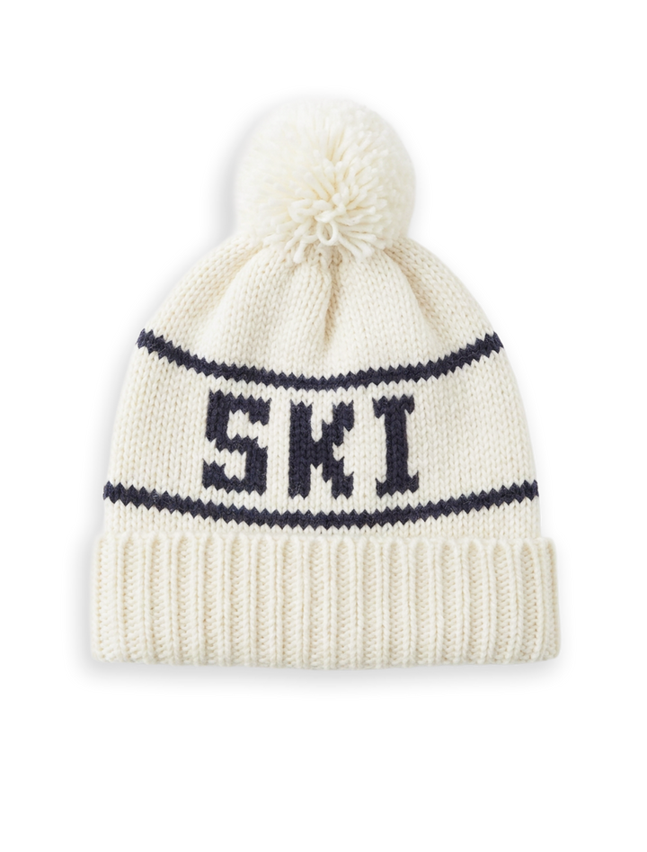 ski pom beanie