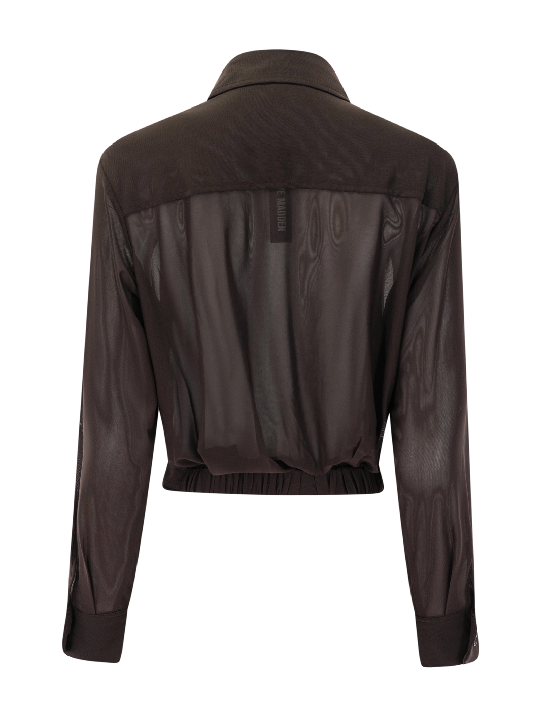 sage knit top in dark espresso