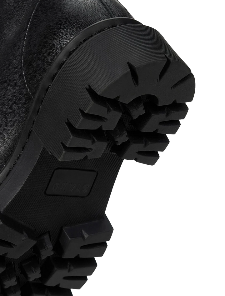 miles zip ankle boot in black