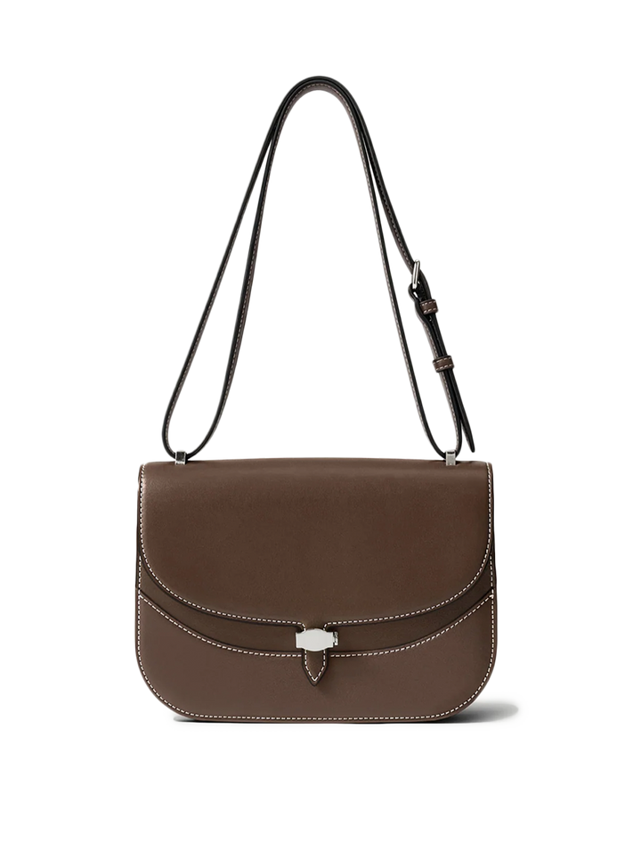dash saddle bag in whiskey leather
