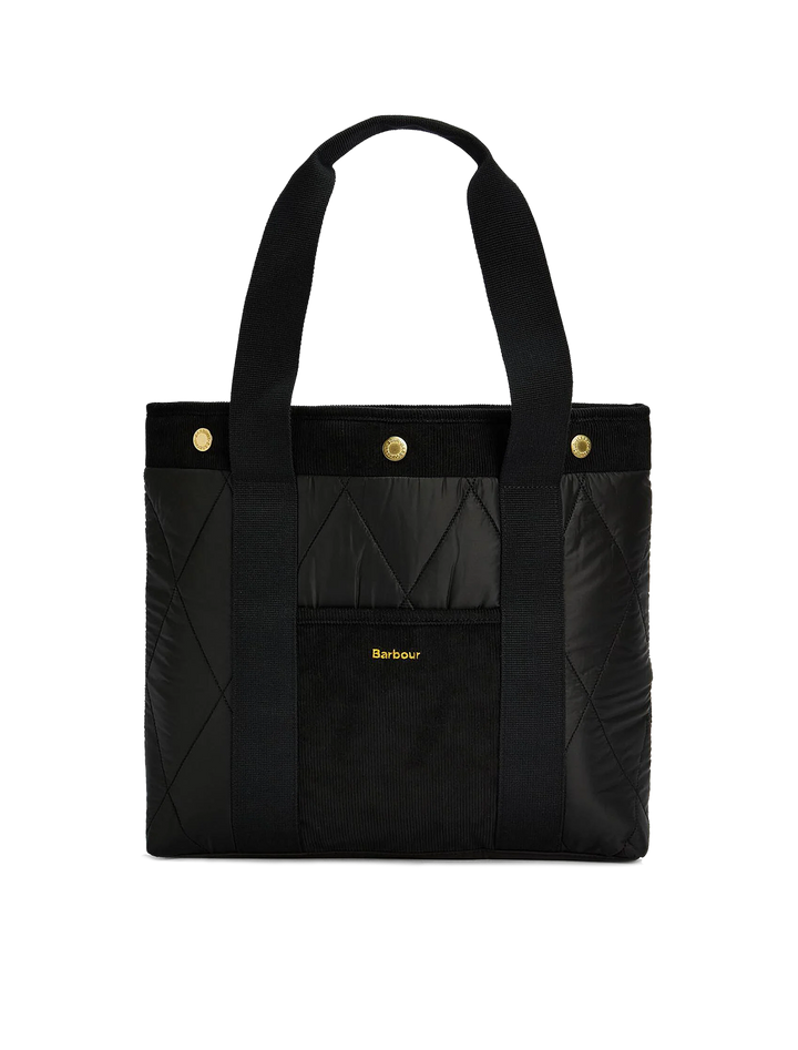 healy tote bag in black