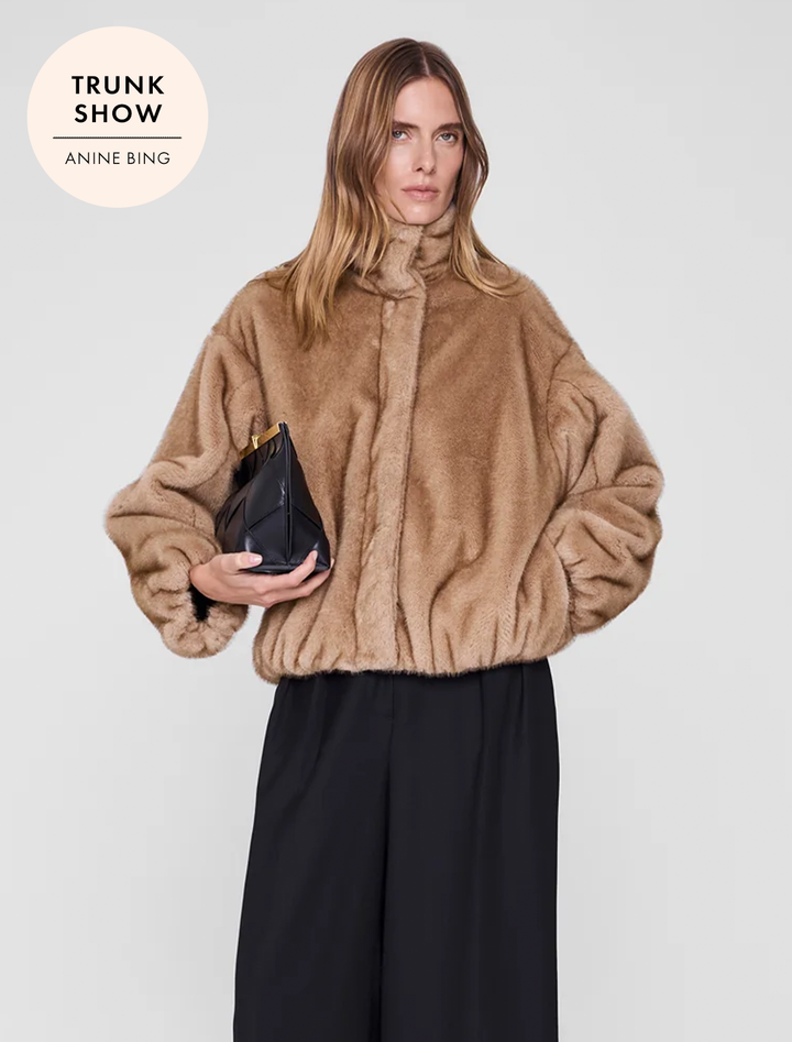 cyrus jacket in beige
