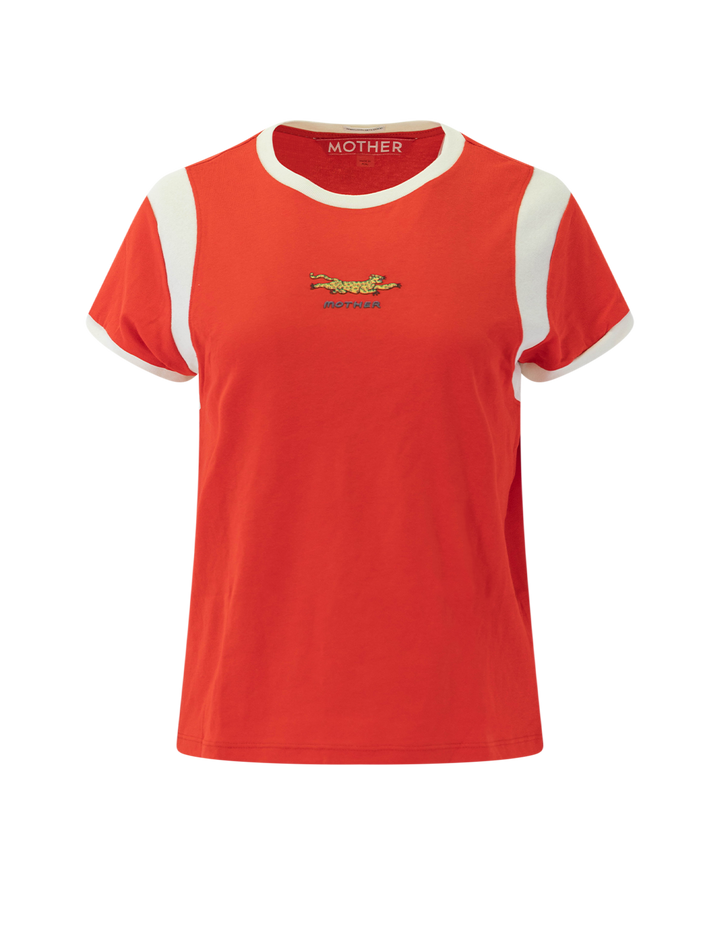 the jaguar boxy goodie inset tee