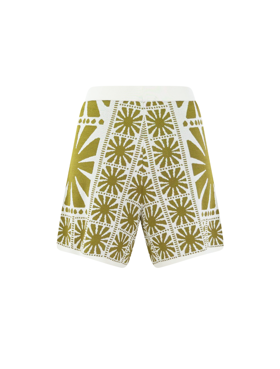 batista knit shorts in olive