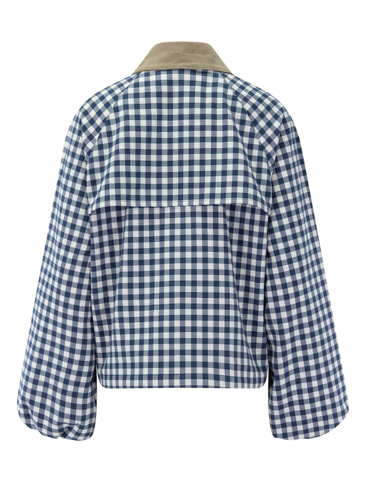 ovingham jacket in gingham