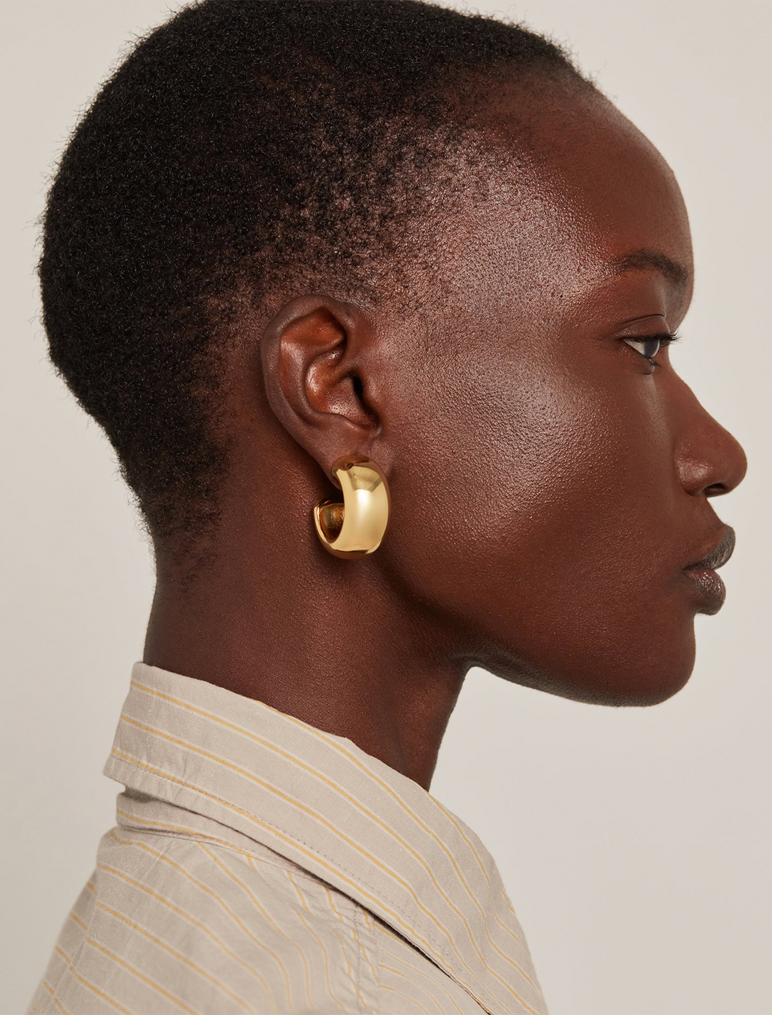 gia hoops in gold